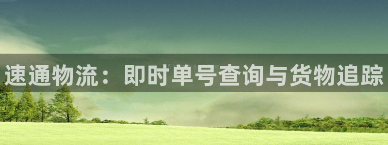 28圈.ccmpc正版：速通物流：即