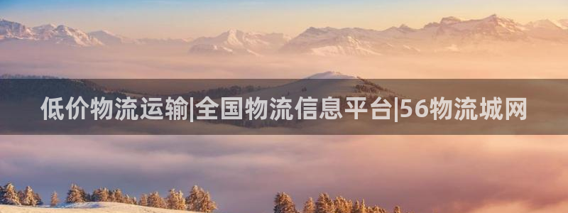 28圈选28ng官网：低价物流运输|