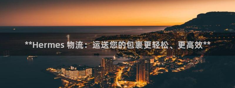 28圈游戏：**Hermes 物流：
