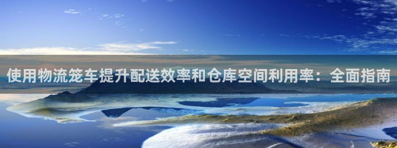 28圈是什么软件：使用物流笼车提升配